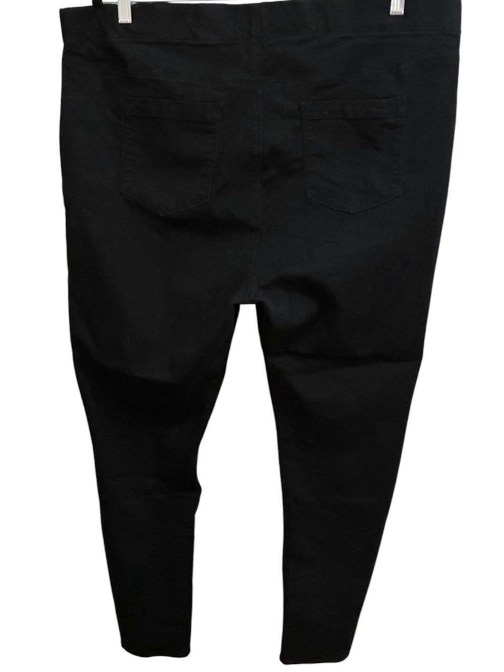 Papaya Curve Plus Size 20 Black Stretch Jeggings Pull-On Slim Leg Pants - Picture 8 of 9